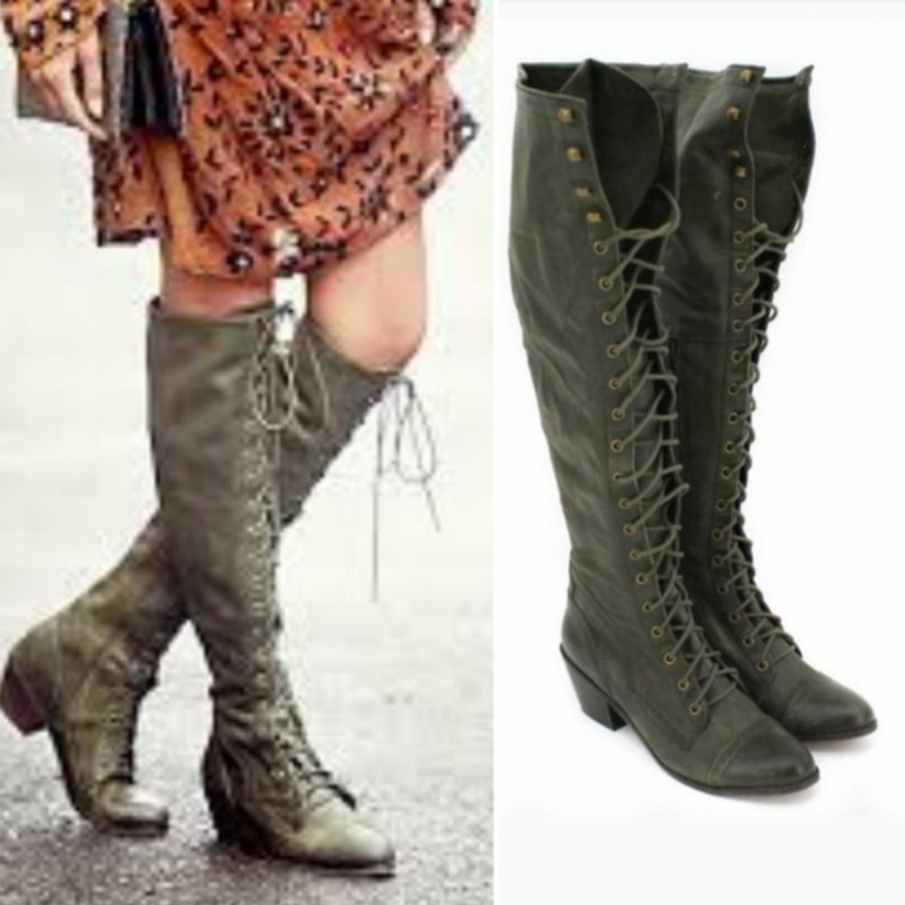 Free People-Jeffrey Campbell Over the Knee Boots